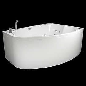 Westerbergs Norden 160 L Duo 170x80 (Vit)