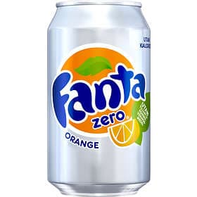 Fanta Orange Zero Burk 0,33l