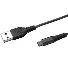 Celly Nylon USB A - USB C 2.0 1m