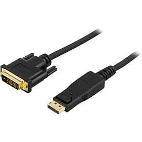 Deltaco DVI-D Single Link - DisplayPort 0,5m