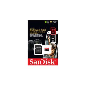 SanDisk Extreme Pro microSDHC Class 10 UHS-I U3 V30 A1 100/90MB/s 32GB