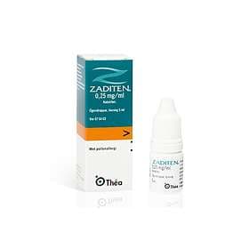 Zaditen Eye Drops 0,25mg/ml 5ml