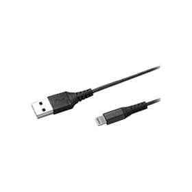 Celly Nylon USB A - Lightning 0,25m