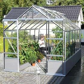 Vitavia Cassandra 9900 Växthus På Mur 9,9m² (Aluminium/Glas)