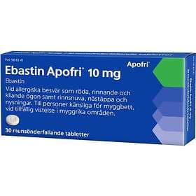 Ebastin Apofri 10mg 30 Tabletter