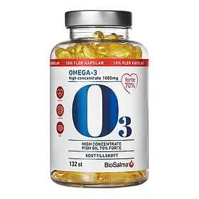 Biosalma Omega 3 70% Forte 1000mg 120 Kapslar