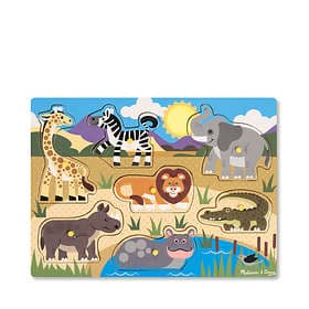 Melissa & Doug Träpussel Safari 9054