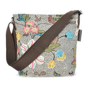 Ceannis Flower Linen Small Shoulder Bag