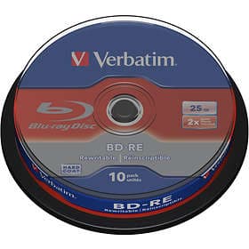 Verbatim BD-RE 25GB 2x 10-pack Spindel