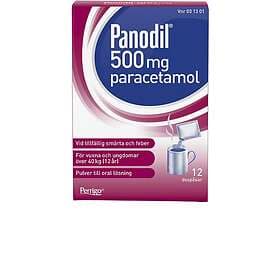 Panodil Paracetamol 500mg Pulver 12st