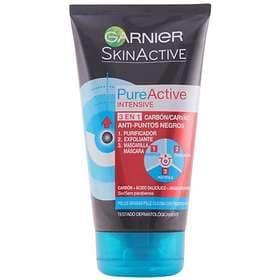 Garnier Pure Active Intense 3-in-1 Charcoal Wash Scrub Mask 150ml
