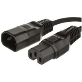 MicroConnect IEC C14 - IEC C15 0,5m