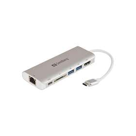 Sandberg USB-C Dock HDMI+LAN+SD+USB