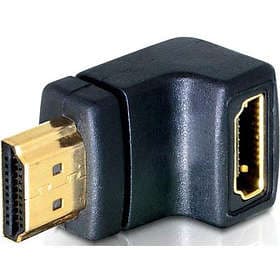 DeLock HDMI - HDMI M-F Adapter 90° Down