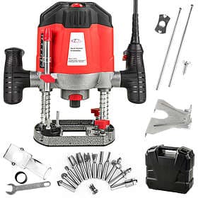 TecTake Överhandsfräs 1200W