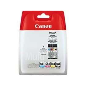 Canon CLI-581 (Svart/Cyan/Magenta/Gul)