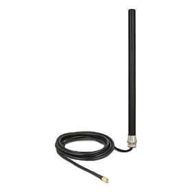 DeLock GSM/UMTS/LTE/WLAN 2.4GHz Antenna SMA Plug 3dBi (89491)