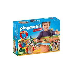 Playmobil Action 9329 Play Map Motocross