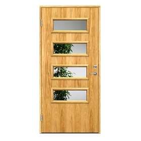 Swedoor Jeld-Wen Ytterdörr Function Elbe RC3 Glas 9x20