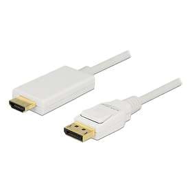 DeLock HDMI High Speed - DisplayPort (with latches) 5m