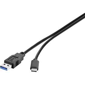 Renkforce USB A - USB C 3.1 0,3m