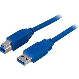 Deltaco USB A - USB B 3.0 1m