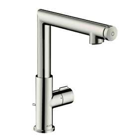 Hansgrohe Axor Uno Select 220 Tvättställsblandare 45016820 (Borstad Nickel)