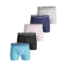 Björn Borg Seasonal Solid Essential Shorts 5-Pack