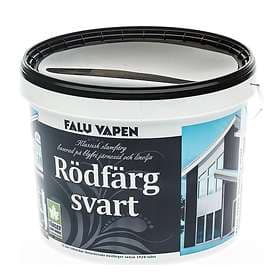 Falu Vapen Slamfärg Svart 10L