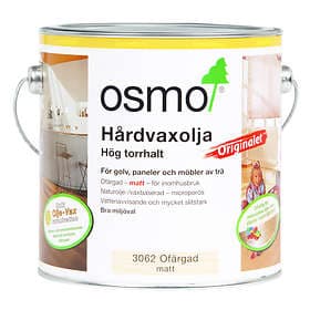 Osmo Hårdvaxolja Orginalet Matt 3062 Ofärgad 2,5L