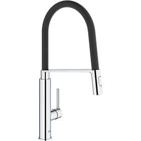 Grohe Feel Pro Köksblandare 31489000 (Krom/Svart)