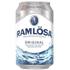 Ramlösa Original Naturell Burk 0,33l 24-pack