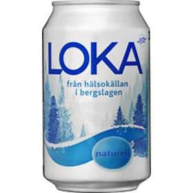 Loka Naturell Burk 0,33l 24-pack