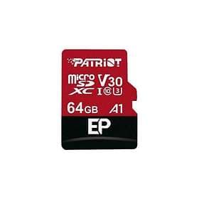 Patriot EP microSDXC Class 10 UHS-I U3 V30 A1 100/80MB/s 64GB