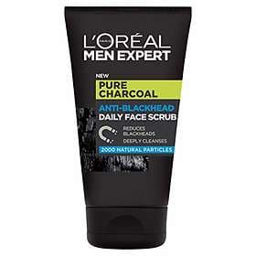 L'Oreal Men Expert Pure Charcoal Anti-Blackhead Daily Face Scrub 100ml