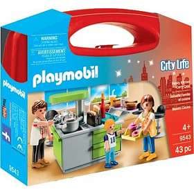 Playmobil City Life 9543 Carrying Case Large Kitchen