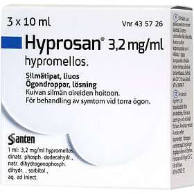 Hyprosan Eye Drops 3x10ml