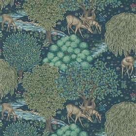 Morris & Co. Archive III The Brook Dark Blue (214887)