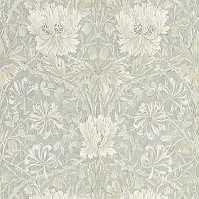 Morris & Co. Pure North Honeysuckle & Tulip Grey Blue (216525)