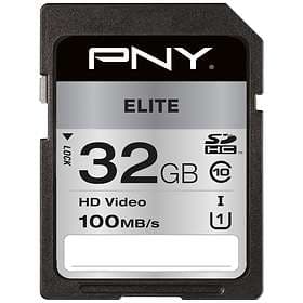 PNY Elite SDHC Class 10 UHS-I U1 100MB/s 32GB