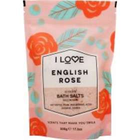 I Love... English Rose Bath Salts 500g