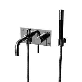 Tapwell Box Badkarsblandare BOX026 (Svart Krom)