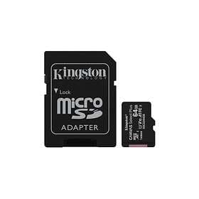 Kingston Canvas Select Plus microSDXC Class 10 UHS-I U1 V10 A1 100MB/s 64GB