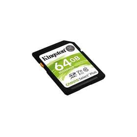 Kingston Canvas Select Plus SDXC Class 10 UHS-I U1 V10 100MB/s 64GB