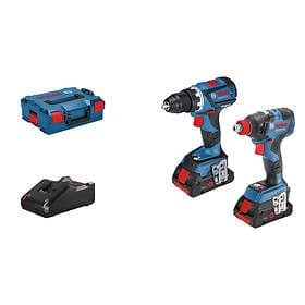 Bosch GSR 18V-60 C + GDX 18V-200 C (2x4,0Ah)