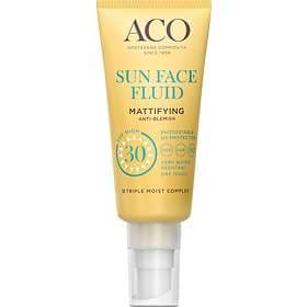 ACO Sun Face Fluid Mattifying SPF30 40ml