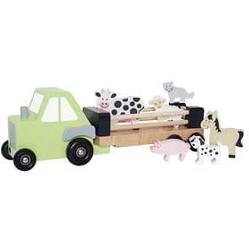 Jabadabado Traktor med Djur W7151