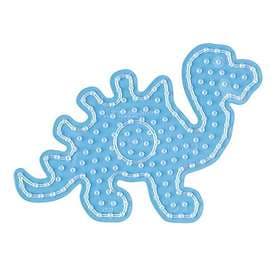 Hama Maxi 8215 Transparent Pegboard - Dinosaur