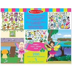 Melissa & Doug Fairies Reusable Sticker Pad