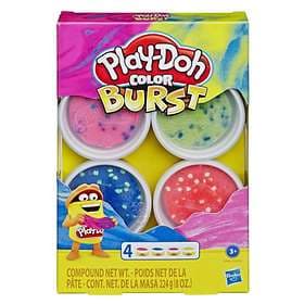 Hasbro Play-Doh Color Burst 4-pack